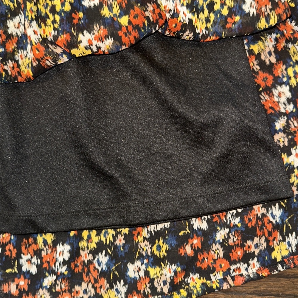 Time And Tru Multicolor Patterned Boho Floral Dre… - image 4